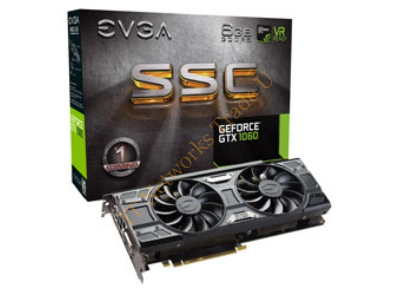 EVGA GeForce GTX 1060 SSC GAMING ACX 3.0 GeForce GTX 1060 6GB GDDR5 Graphic card