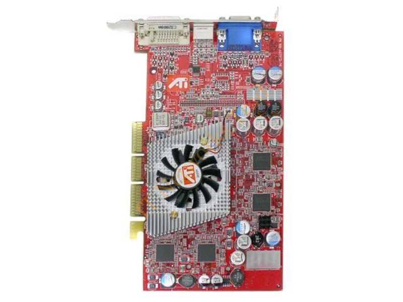 06W523 Dell ATI Radeon 9800 Pro 128MB AGP Video Graphics Card