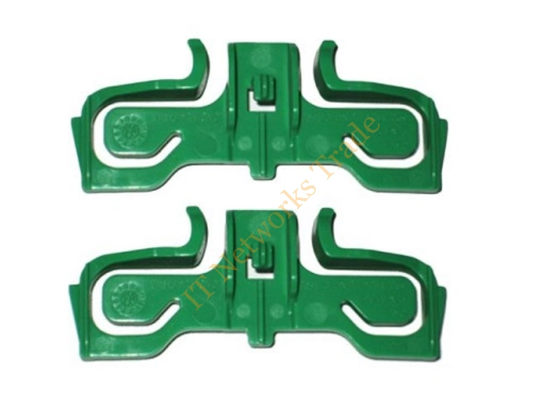 06Y937 Dell Plastic Retention Clips (Pair) for Xeon Heatsinks, PowerEdge Server Accessory