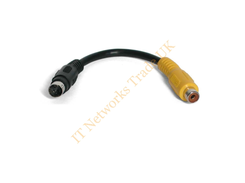 07309P Dell Composite S-Video To RCA TV Out Adapter Cable Miscellaneous Cable