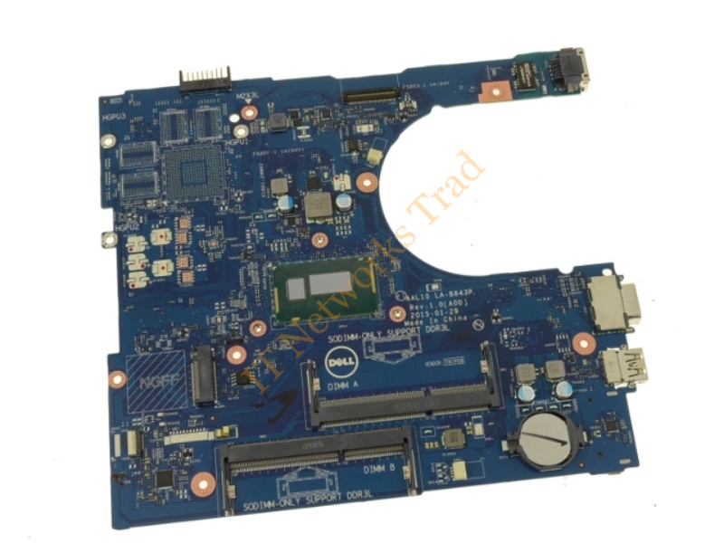 0730VM Dell System Board for Inspiron 13 3340 Core I3 1.7GHz (i3-4005u) W/cpu Laptop Motherboard