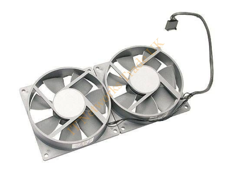 076-1047 Apple Rear Exhaust Dual Fan with Cable for Power Mac G5 Cooling Fan