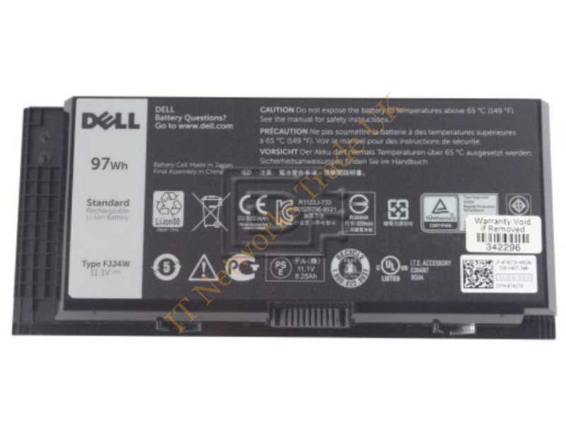 07DWMT Dell 9-Cell 97WHr Battery for Precision M4600 Laptop Battery