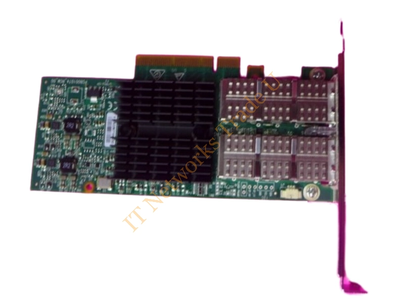 07FNNV Dell Mellanox ConnectX-3 CX354A Dual-Port QDR 40GbE Infiniband QSFP+ Network Interface Card