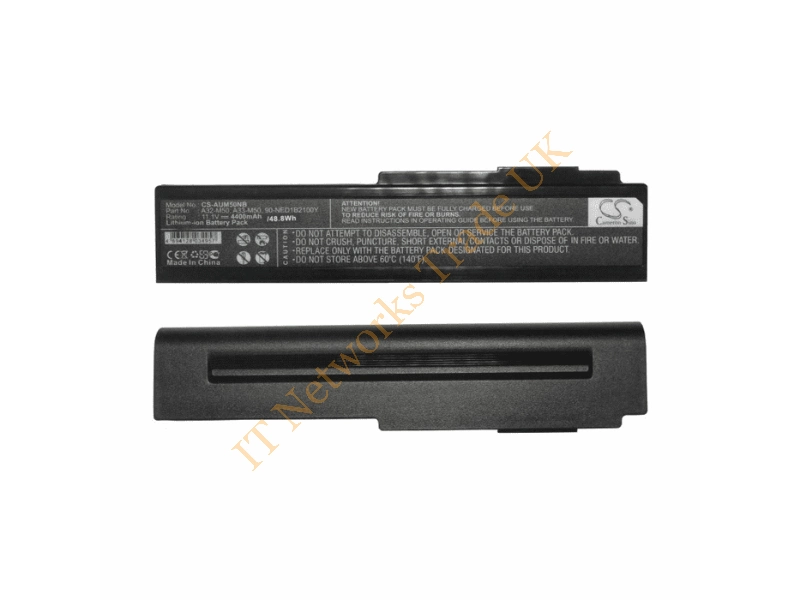 07G0165N1875 ASUS M50 11.1V 4800mAh Li-Ion Battery Laptop Battery