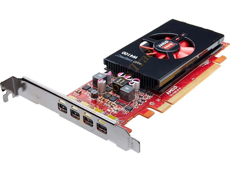 07MGJ6 Dell AMD FirePro W4100 2GB Professional Video Graphics Card