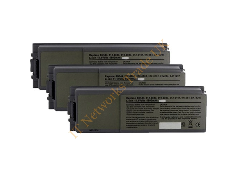07P066 Dell 72Whr 11.1V 9-Cell Li-Ion Battery for Latitude D800, Inspiron 8500 8600 M60 Laptop Battery