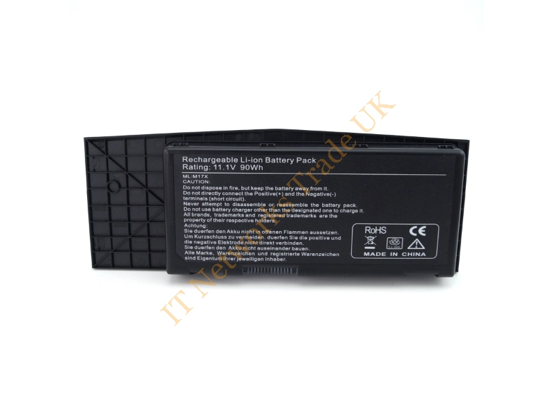 07XC9N Dell 9-Cell 11.1V Li-ion Battery for Alienware M17x R3 R4 Laptop Battery