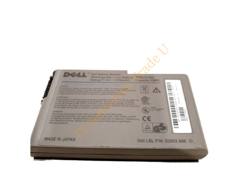 07Y356 Dell Notebook Battery 2200 mAh Lithium Ion (Li-Ion) Laptop Battery