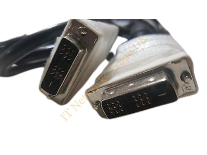089G1748HAA15N Dell 6ft DVI to DVI Black Cable Connector