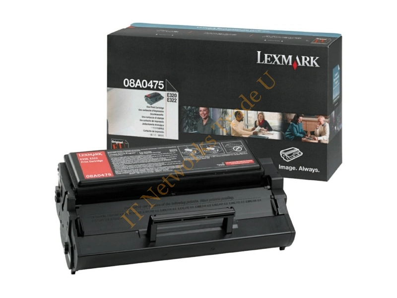 Lexmark 8A0475 Toner black, 3K pages @ 5% coverage Accessory