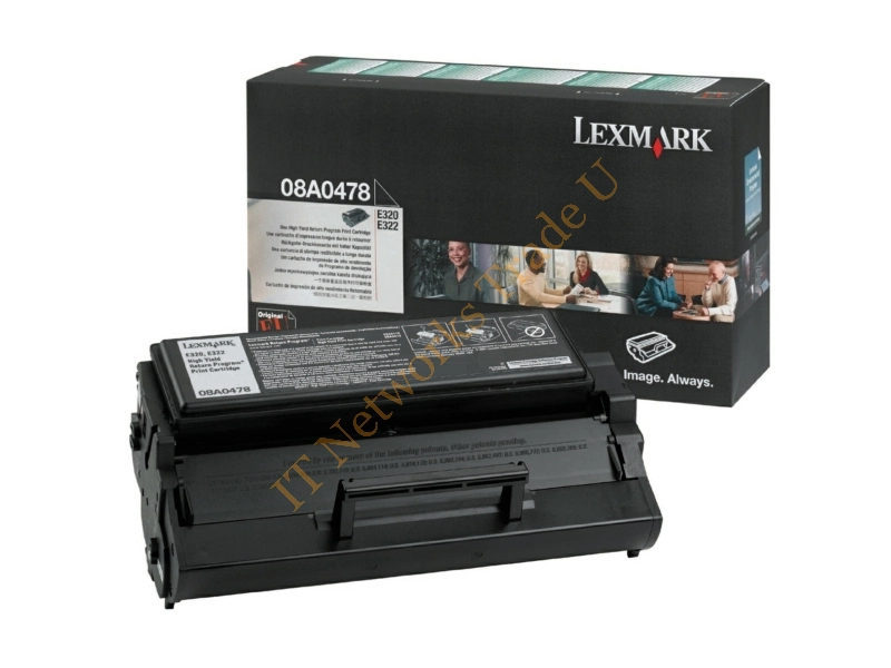 Lexmark 8A0478 Toner black, 6K pages Accessory