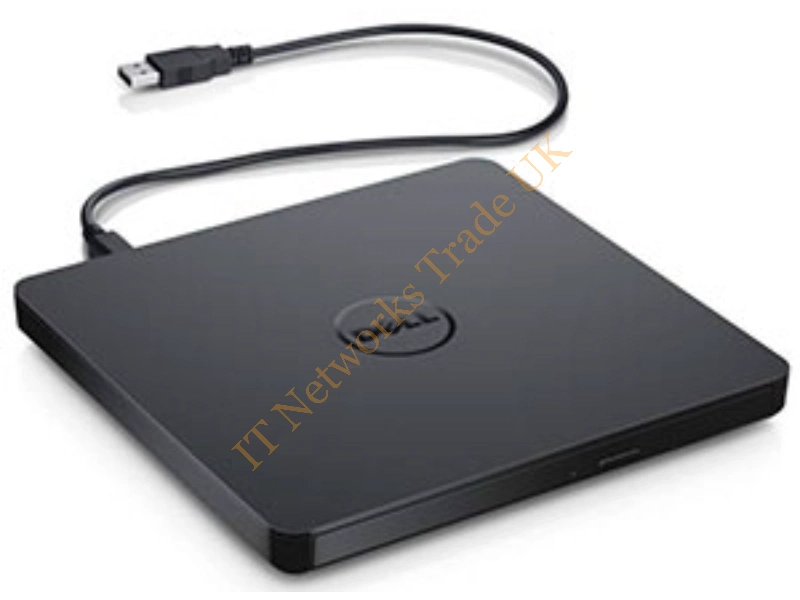 08H1N5 Dell 8x USB Ext. DVD+/-RW Drive Black CD And DVD Burner