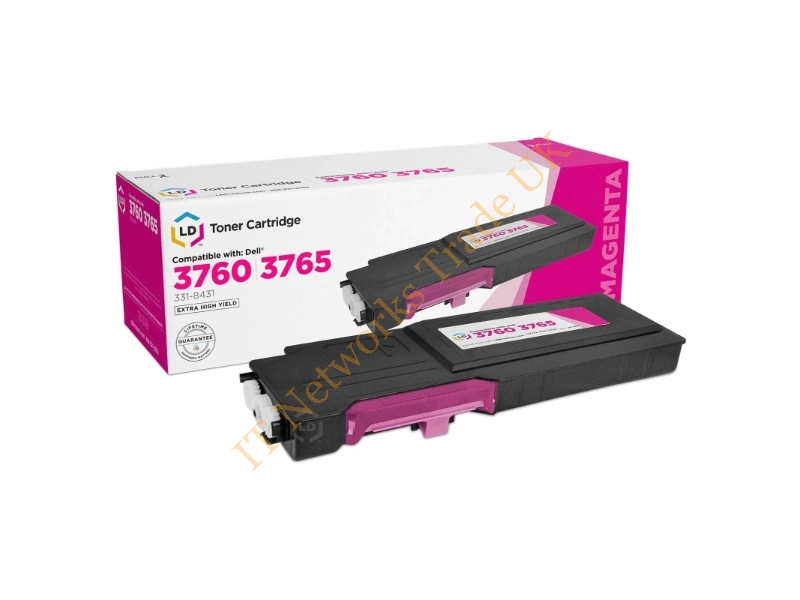 08JHXC Dell Magenta Toner Cartridge  C3760DN / C3765DNF Color Laser Printer