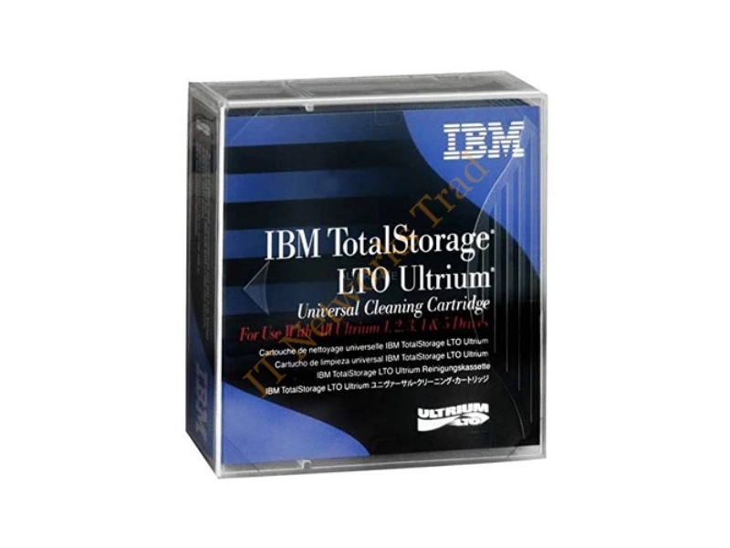 08L9124 IBM LTO Ultrium 1 Cleaning Tape Cartridge LTO Ultrium LTO-1 1 Pack Tape Media Storage