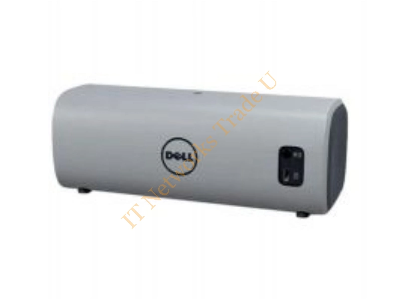 08WGW1 Dell AD211 Portable Rechargeable Wireless Bluetooth 4.0 Near-Field Communications (NFC) Silver Speaker and Microphone Wireless Accessory