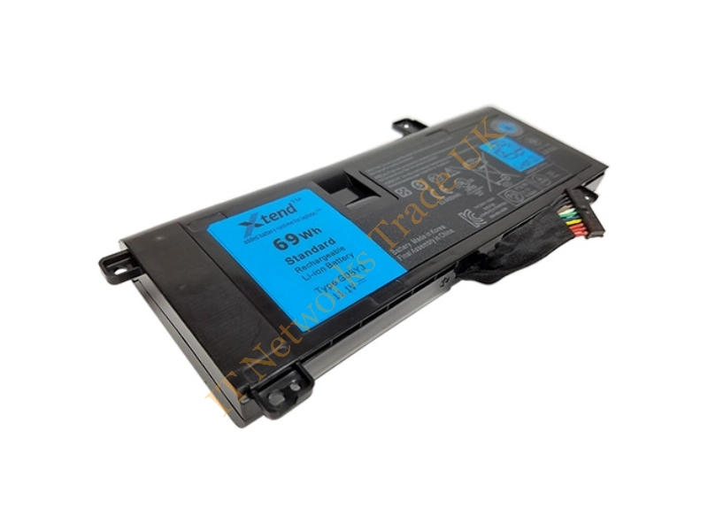 08X70T Dell 6-Cell 69WHr Battery for Alienware 14 Laptop Battery