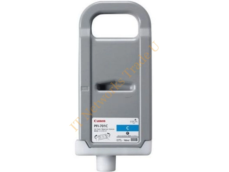 0901B005AA - Canon 0901B001 (PFI-701 C) Ink cartridge cyan, 700ml Printer