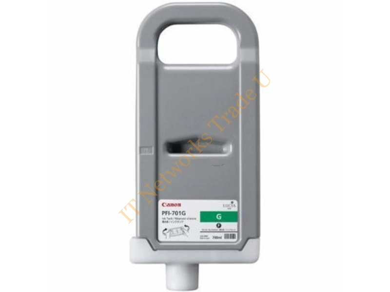 0907B005AA - Canon 0907B001 (PFI-701 G) Ink cartridge green, 700ml Printer