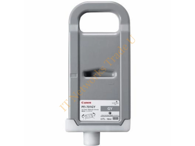 0909B005AA - Canon 0909B001 (PFI-701 GY) Ink cartridge gray, 700ml Printer
