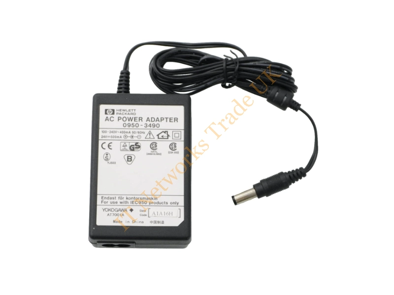 0950-3490 HP 24V 100-240V 0.5A AC Power Adapter