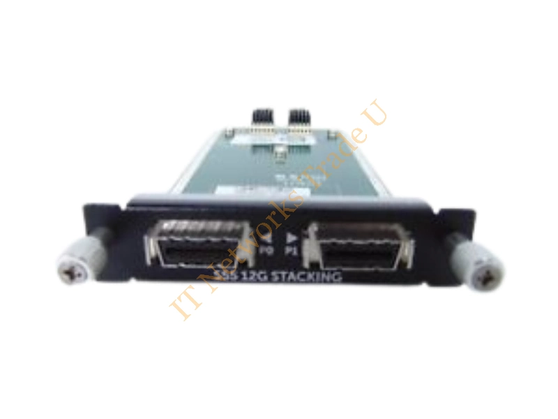 097YCG Dell Force 10 S55 Dual-Ports 12Gb/s Stacking Module Switch Module
