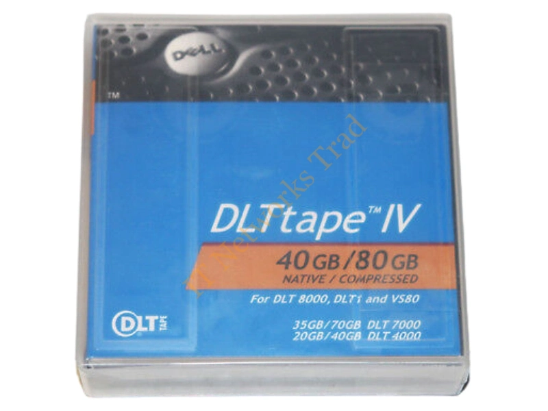 0995RJ Dell 40GB/80GB Data Cartridge for DLT1/ 4000/7000/8000/ VS80 Tape Drives Tape Media Storage