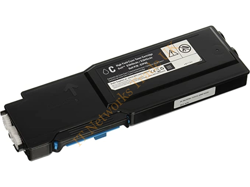 09DJ63 Dell 12000 Pages High Yield Cyan Toner Cartridge  S5840cdn Printer