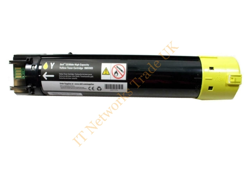 09MHWD Dell 12000 Pages Yellow Toner Cartridge  C5765Dn Printer