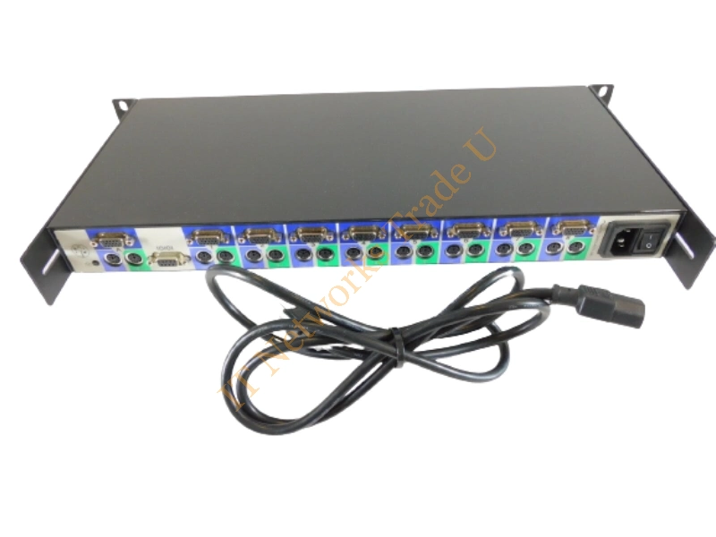 09N4291 IBM Server OptionS Netbay 2X8 Ports Rack Mount KVM Console Network Switch