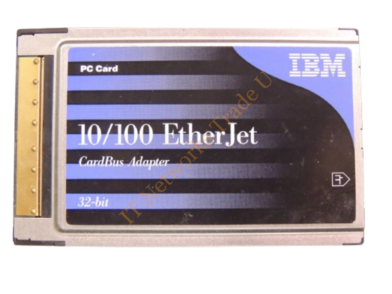09N9809 IBM 10/100Tx PCMCIA Xjack Lan CardBus Networking Accessory