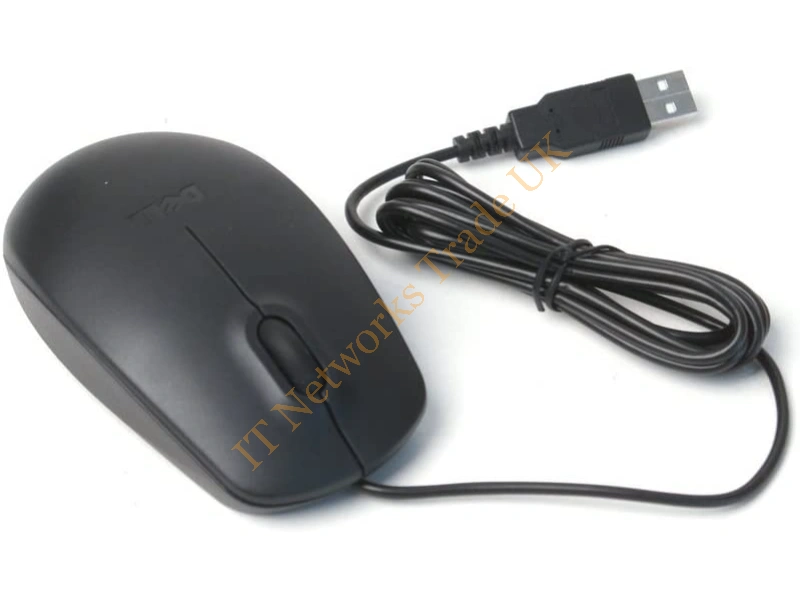 09RRC7 Dell 2-Buttons USB Optical Mouse