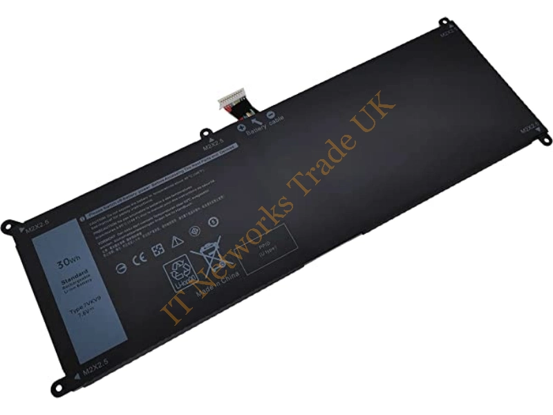 09TV5X Dell 2-Cell 4020mAh 30Wh 7.6V Li-Ion Battery for XPS 12 9250 Laptop Battery