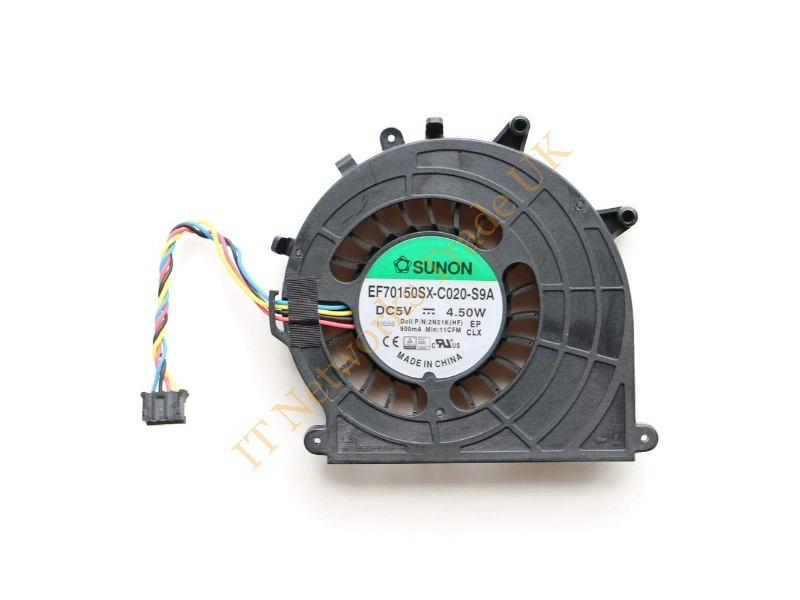09U065 Dell Optiplex 2 Fan w/Shroud Fan/Shroud Assembly Cooling Fan