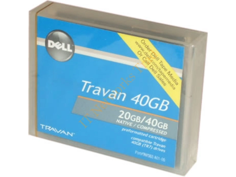 09W088 Dell 20GB/40GB TR-7 Data Cartridge Tape Media Storage