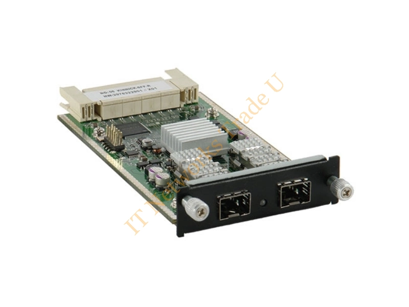 0C107D Dell Dual Port SFP+ 10Gb Ethernet Module for PowerConnect 6024 / 6224 / 6248 / 6424 / M6220 Switch Module