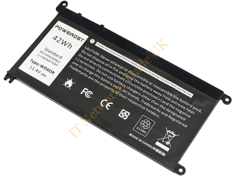 0C4HCW Dell 4-Cell 3500mAh 42Wh 11.4V Li-Ion Battery for Inspiron 15-5565 / 5567 Laptop Battery