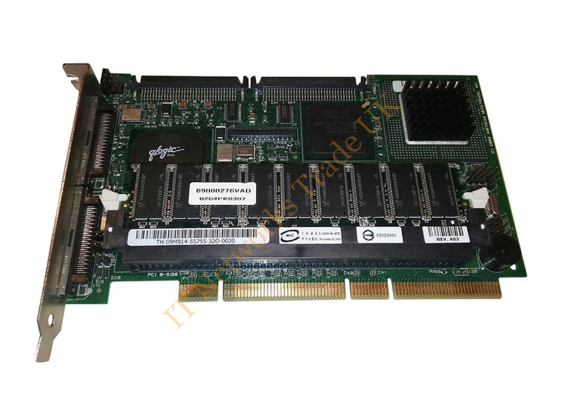 0C705 Dell PERC3 Dual Channel Ultra-160 RAID Controller with 64MB Cache Graphic Card Accessories