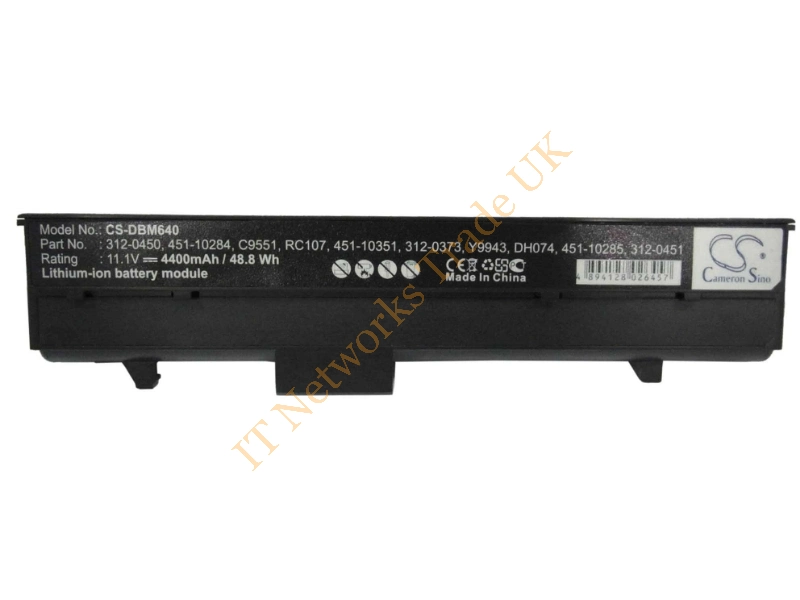 0C9554 Dell 85Whr 11.1V 9-Cell Li-Ion Battery for Inspiron XPS M140, 630m, 640m, E1405 Laptop Battery