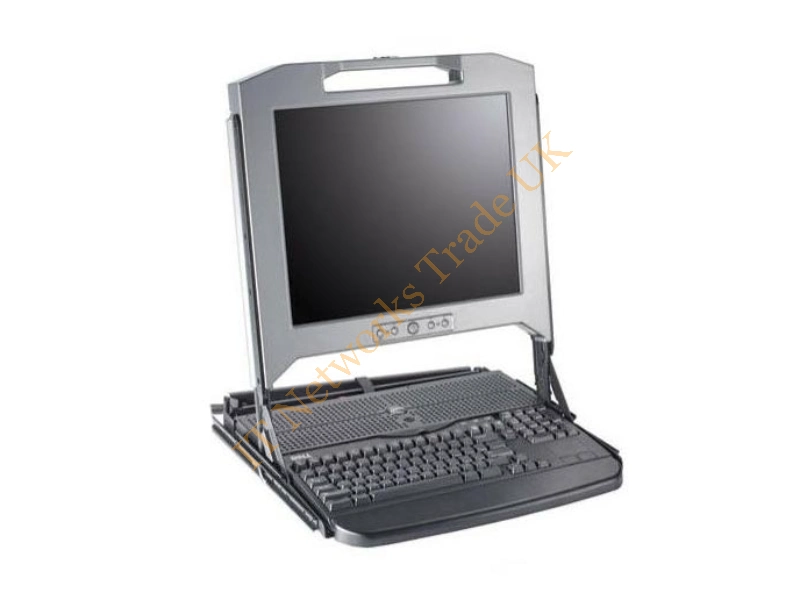 0CU464 Dell 17-Inch 1U Rack-Mountable LCD Monitor Console with KMM ToucHPad