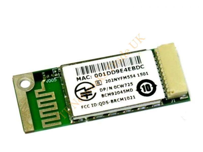 0CW725 Dell Wireless 355 Bluetooth Module Wireless LAN Card