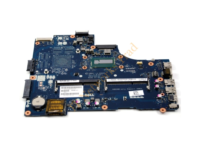 0CX6H1 Dell System Board with Intel Core i3-4010U CPU for Inspiron 15R 5537 Laptop Motherboard