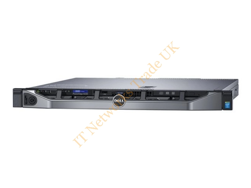 0D09H8 Dell EMC PowerEdge R230 1U 1 x Intel -Xeon E3-1240 v6 Quad-core (4 Core) 3.7GHz 8GB DDR4 SDRAM 1TB Server System