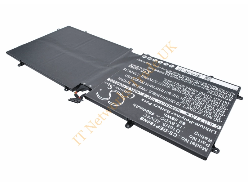 0D10H3 Dell 6-Cell 69Wh 14.8V Li-Ion Battery for XPS 18 1810/1820 Laptop Battery