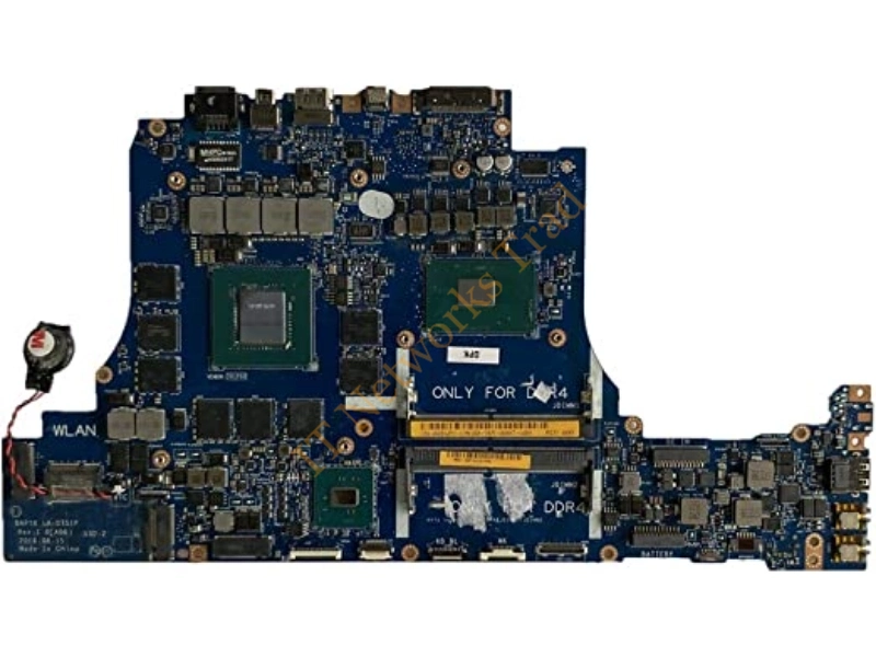 0D51CG Dell System Board GTX1070/8G with Intel I7-7700HQ CPU for Alienware 17 R4 Laptop Laptop Motherboard