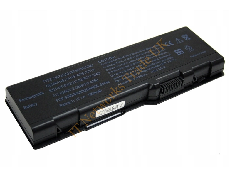0D5555 Dell 6-Cell 11.1V Battery for Inspiron 6000 9200 9300 9400 E1705 Laptop Battery