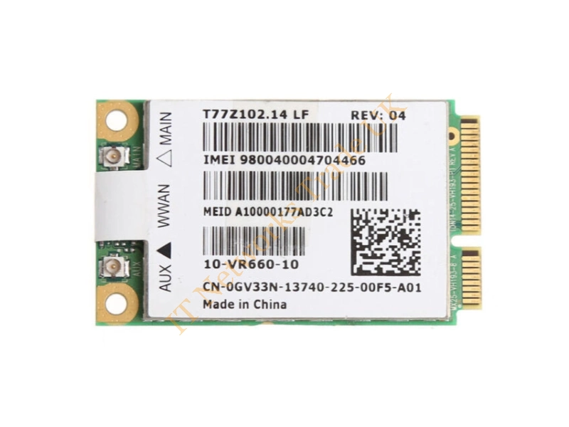 0D637N Dell Wireless 5600 Multi-Mode Gobi Mobile Broadband Mini-Card Wireless LAN Card