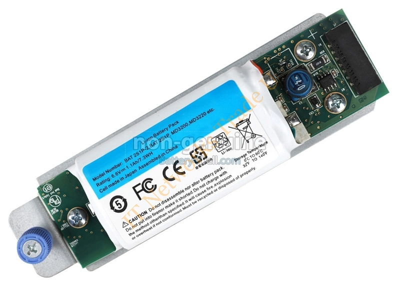 0D668J Dell 6.4V 1.1AH 7.1WH Controller Battery Module for PowerVault MD3200I/3220I Cache Battery