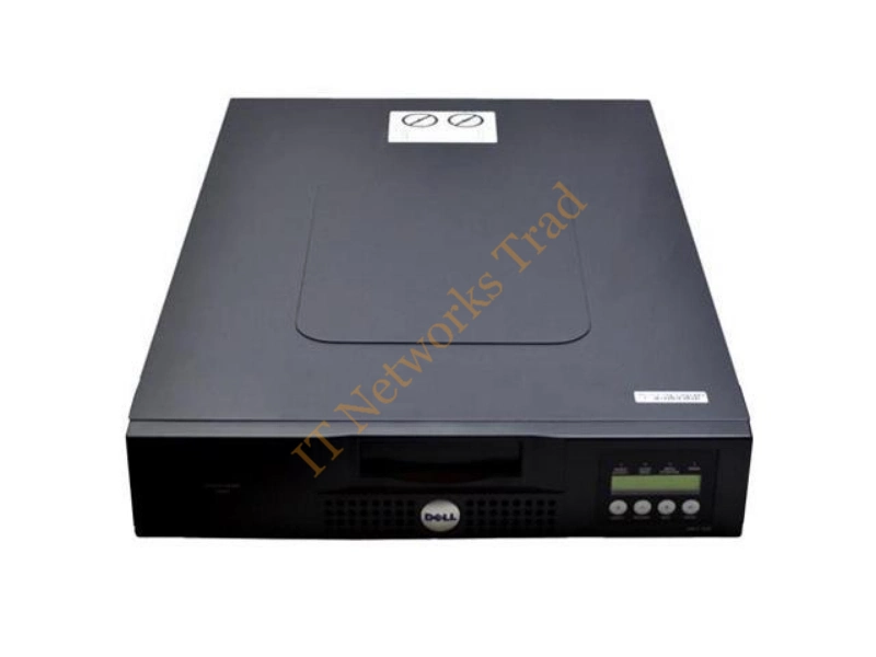 0D7406 Dell PV122T LTO-1 Ultrium 8-Slot SCSI LVD Tape Autoloader Tape Drive Storage