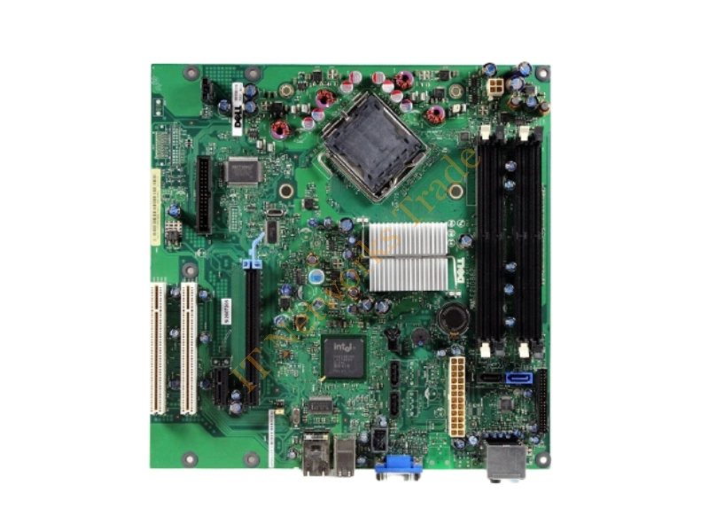 0DH682 Dell Motherboard with Intel Pentium 4 512MB 256MB for Dimension 4700 Desktop Motherboard